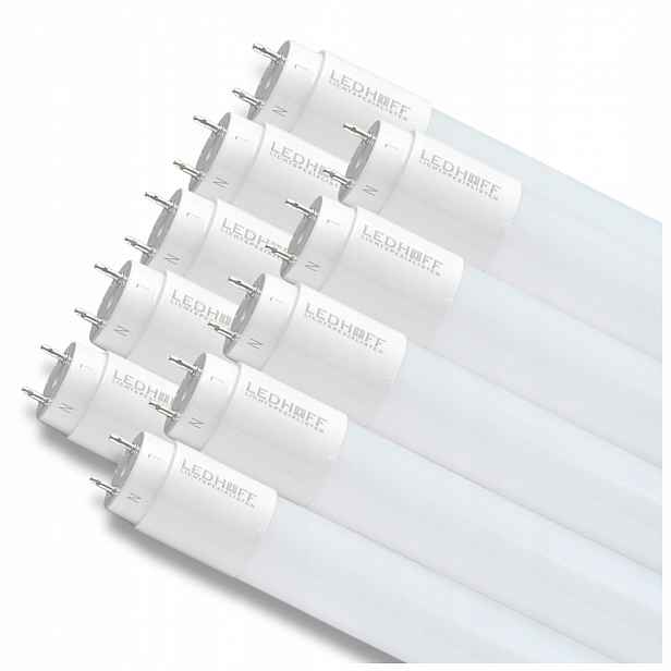Zářivka 120 cm Led G13 studené světlo Jarní 18W T8 6500K světlá x10