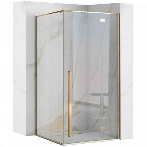 Sprchový kout Fargo Rea K6614 120x90x195 gold
