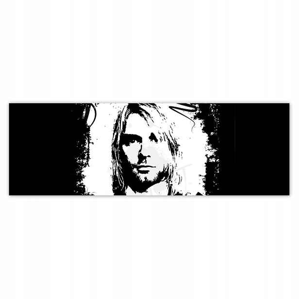 Plakáty 200x66 Curt Cobain Nirvana Hudebník