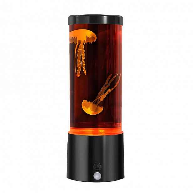 Lampa Lampka Lawa Rgb Led Medúza Noční Stolní Osvětlení Dárek