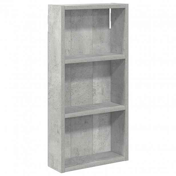 vidaXL Koupelnová nástěnná skříňka Betonově Šedá 30 x 10 x 60,5 cm
