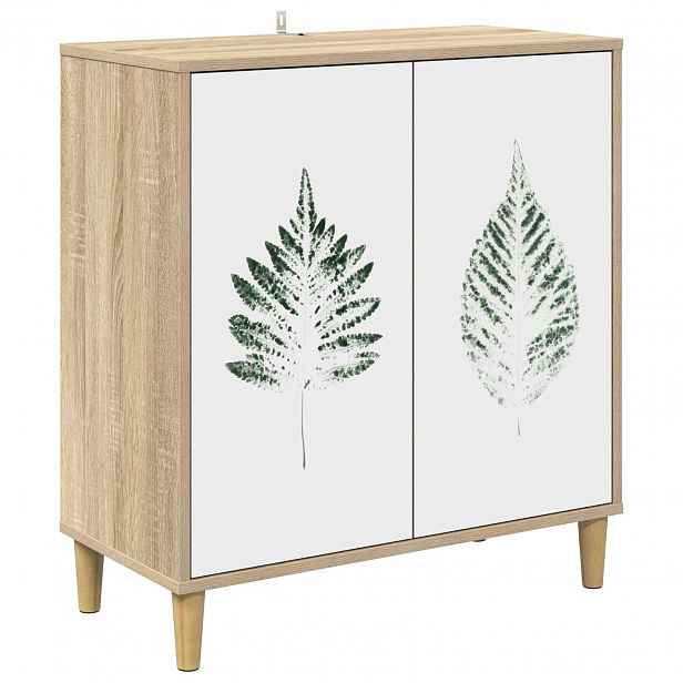 vidaXL Servírovací skříň HANAU Sonoma 69 x 33 x 75 cm Kompozitní dřevo