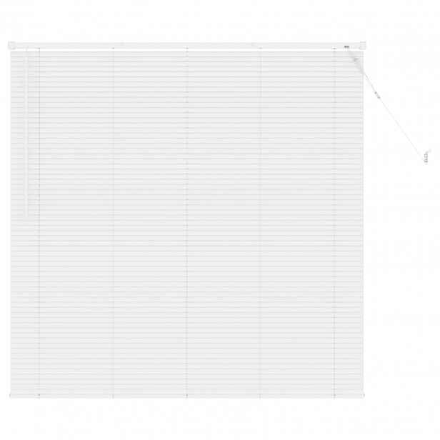 vidaXL Venet školní žaluzie Bílý 150 x 160 cm 25 mm PVC