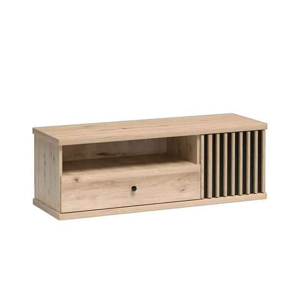 Casarredo Televizní stolek 1D1S BARBUS dub artisan/černá