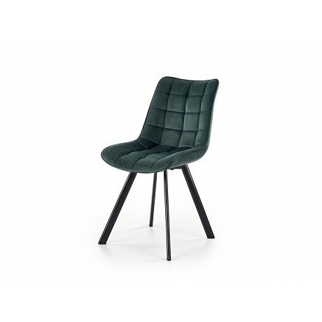 Jídelní židle K-332, tmavě zelená