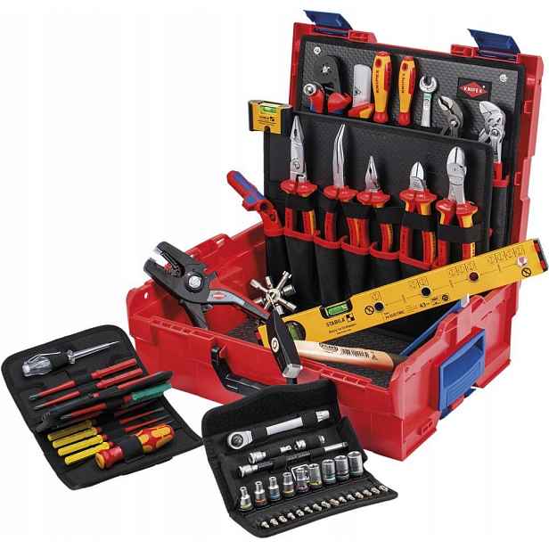 Krabice L-boxx 65-dílná pro elektrické instalace 00 21 19 Lb E Knipex