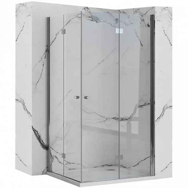 Sprchový kout Fold N2 Rea K9990 80x80x190 chrom