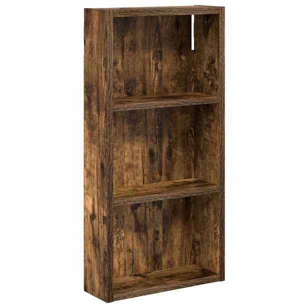 vidaXL Koupelnová nástěnná skříňka Uzený Dub 30 x 10 x 60,5 cm