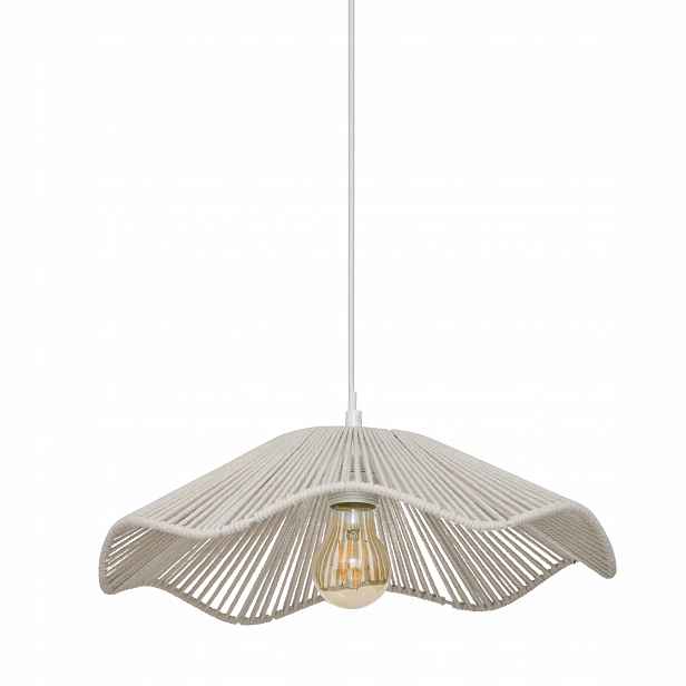 Závěsná Lampa Ø 38 CM Nerezová Ocel Závit E27 Délka Kabelu 90 CM