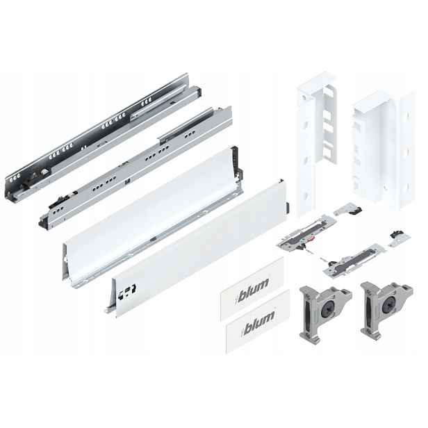Blum Šuplík Tandembox 600 Střední Tip-On K Bílá