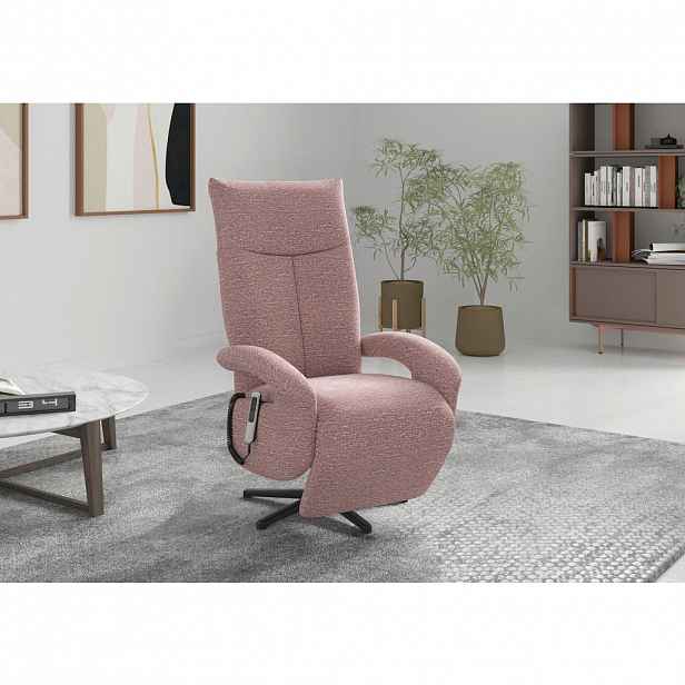 Sit & More RELAXAČNÍ KŘESLO, textil, lilková