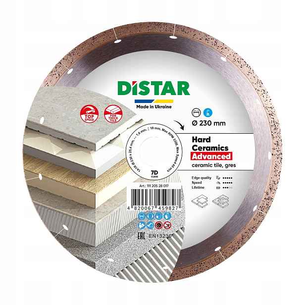 Diamantový Kotouč Distar 230 Hard Ceramics Advance