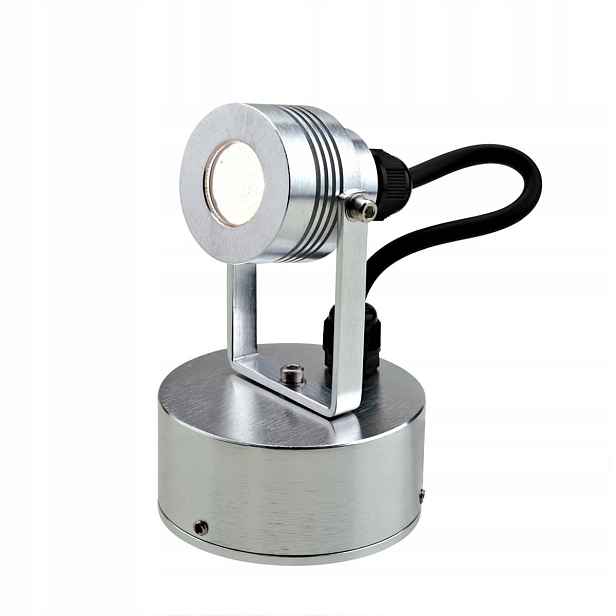 Nástěnná venkovní zahradní reflektorová lampa Led stříbrná Garden Zone