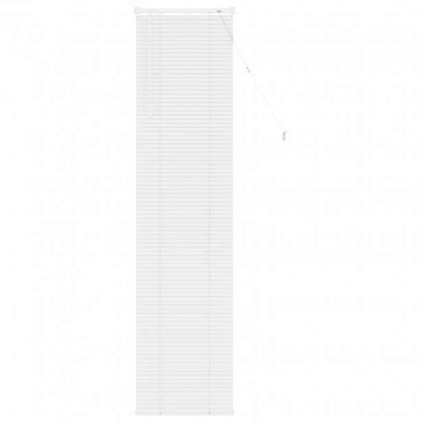 vidaXL Venet školní žaluzie Bílý 213 x 60 cm 25 mm PVC