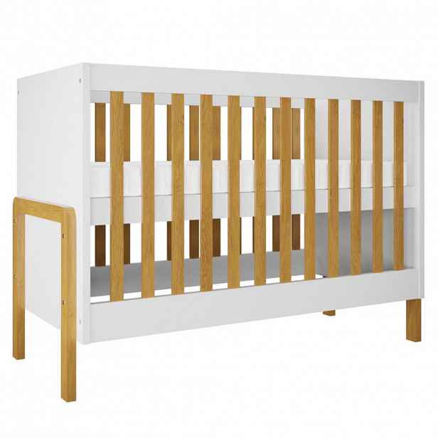 RAUMHIRSCH FURNITURE DĚTSKÁ POSTEL Viktor bez zásuvky, bez matrace, bílá 120/60