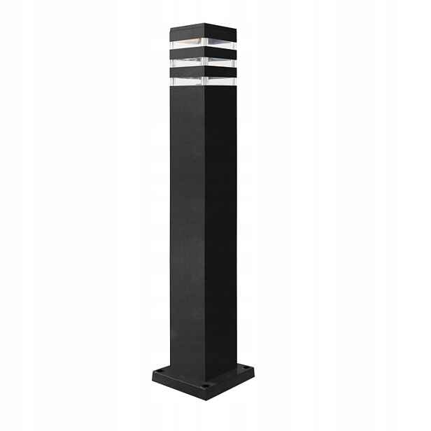Zahradní Sloupek Lampa Texas 74CM Grafit Polux
