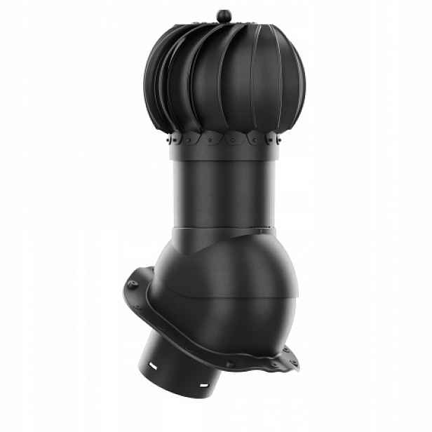 Rotační krb Rotoline profil G fi 150 mm kulatý, černý