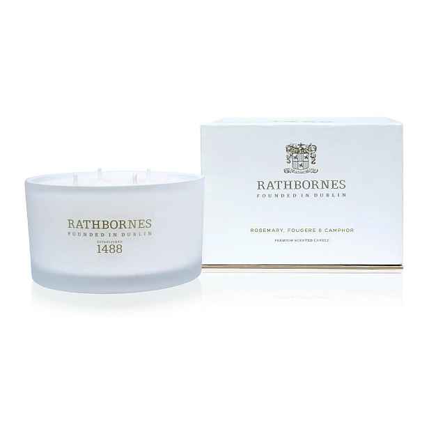 Přírodní vonná svíčka Luxury Rosemary Rathbornes