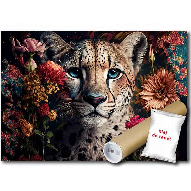 Fototapeta Flizelina Květiny Gepard Natura 520x318