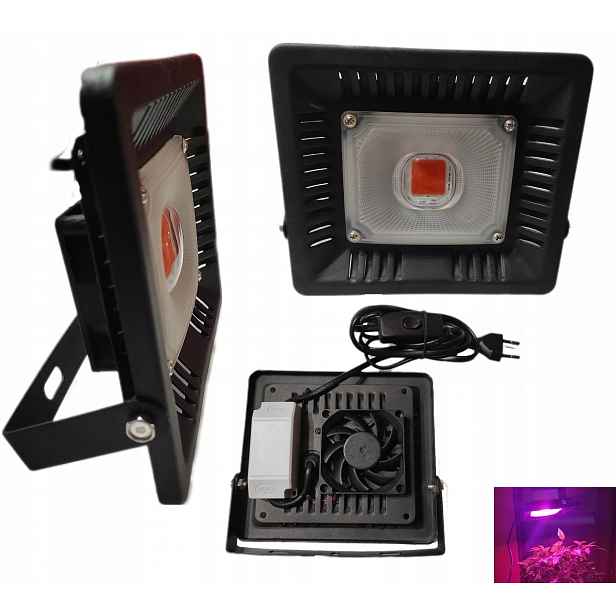 Led Grow lampa 30W Cob panel 370-780nm Full Spectrum