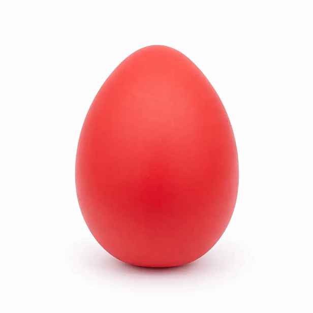 Velikonoční dekorace vajíčko, 30 cm, červené, plast, venkovní