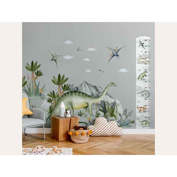 Yokodesign Nástěnný metr Dinosauři