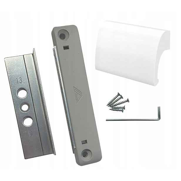 Roto Magnetický zámek pro jednokřídlé dveře, úchytka DeLuxe RAL9016