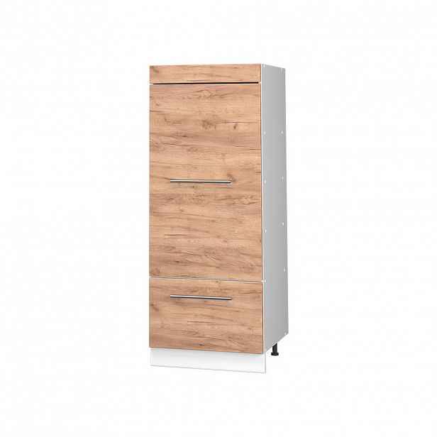 Vicco KUCHYŇSKÁ SPÍŽNÍ SKŘÍŇ Fame-Line, Zlatý mocný dub/Bílá, 60 cm