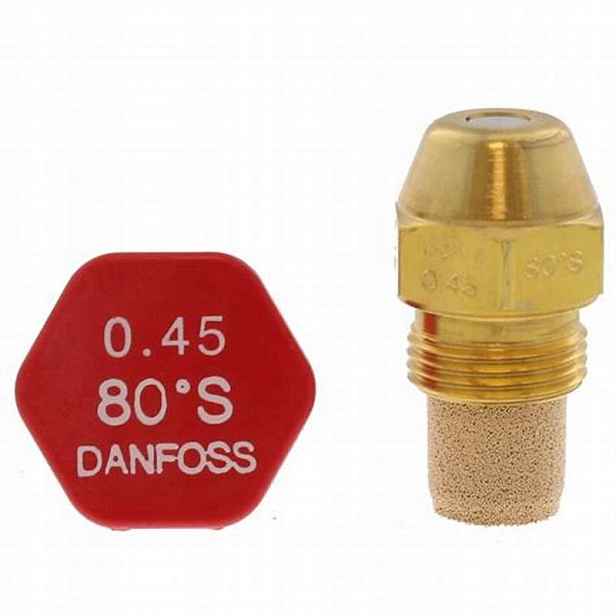 Tryska Danfoss pro olejové hořáky 0,45 USgal/h 80°S 1,66 kg/h