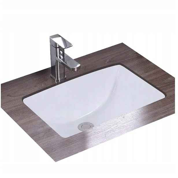 Umyvadlo Zapuštěné Do Desky Bílé Rea Adela 46 CM
