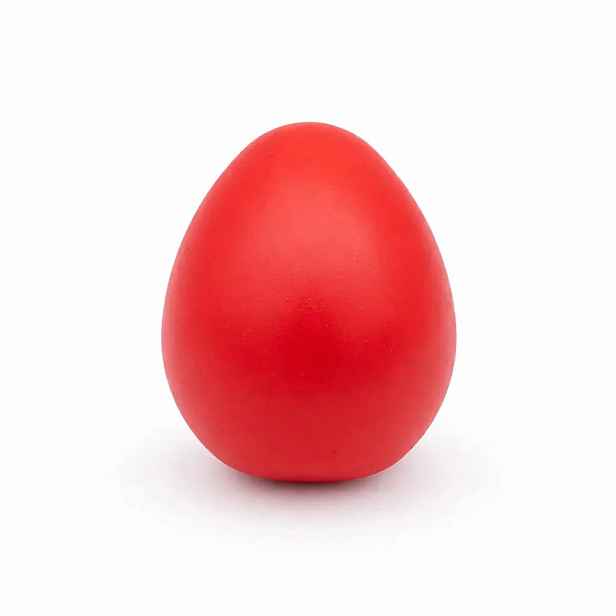 Velikonoční dekorace vajíčko, 15 cm, červené, plast, venkovní