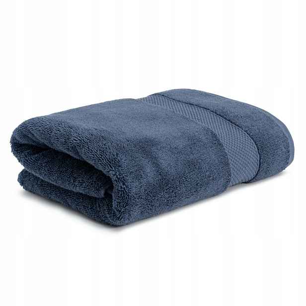Ručník Opulence 70x130 indigo z egyptské bavlny 600 g/m2 Nefretete