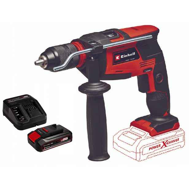 Einhell Příklepová Vrtačka Tc-id 18 LI 4513960 Sada Akumulátor 2,5AH