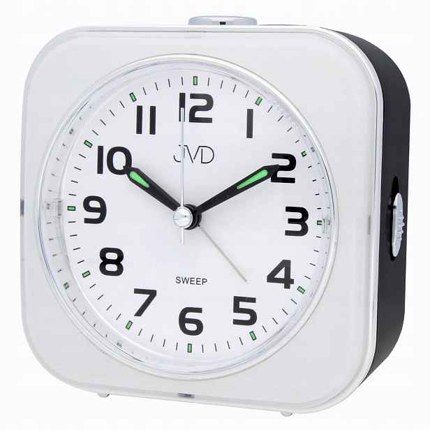 Bílý Čitelný Hlasitý Budík Jvd SRP801.1, Zdřímnutí