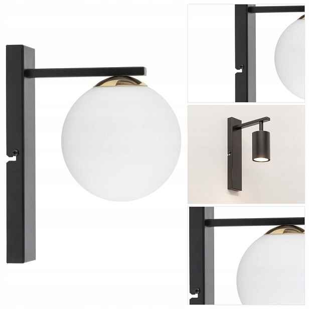 Nástěnné svítidlo bílé Silia – moderní bodové světlo v předsíni Sigma Lighting
