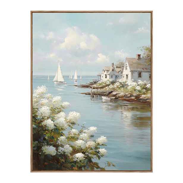 Tištěný obraz s rámem 60x80 cm Quiet Bay – Styler