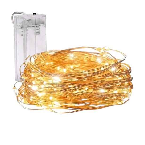 Vánoční světelný řetěz 20 LED, teplá bílá