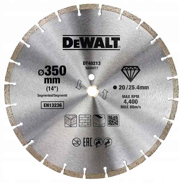 DeWALT DT40213-QZ Diamantové ostří
