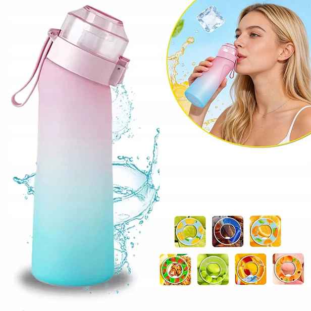 Láhev na vodu Vonný hrnek 650 ml Koření láhev na vodu 7ks Nový