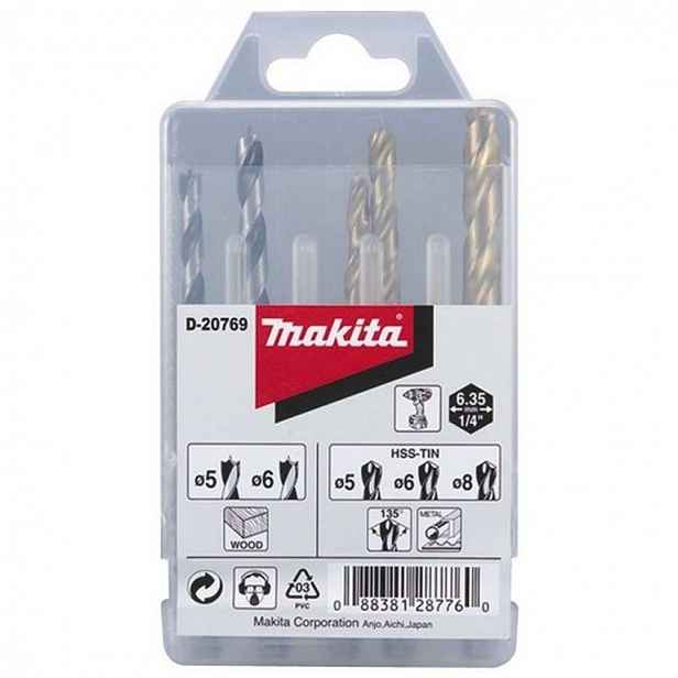 Makita - 5dílná sada vrtáků D-20769