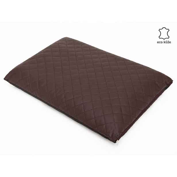 Matrace pro psy KIRA ECO SKIN hnědá L, XL, XXL Rozměr: L-54x37 cm