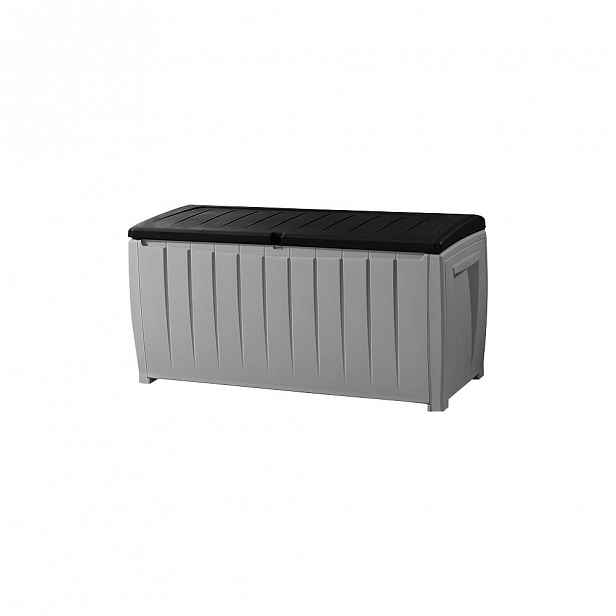 Šedý zahradní úložný box Keter, 55 x 63 cm