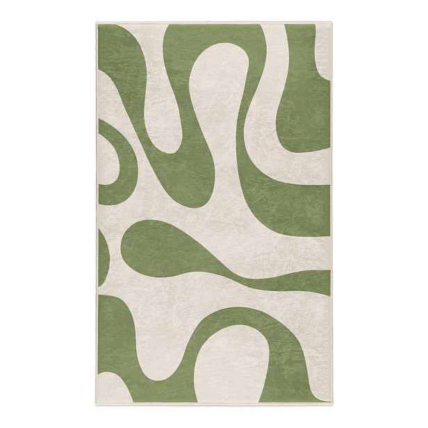 Zelený pratelný koberec 120x180 cm Matcha Latte – Mila Home