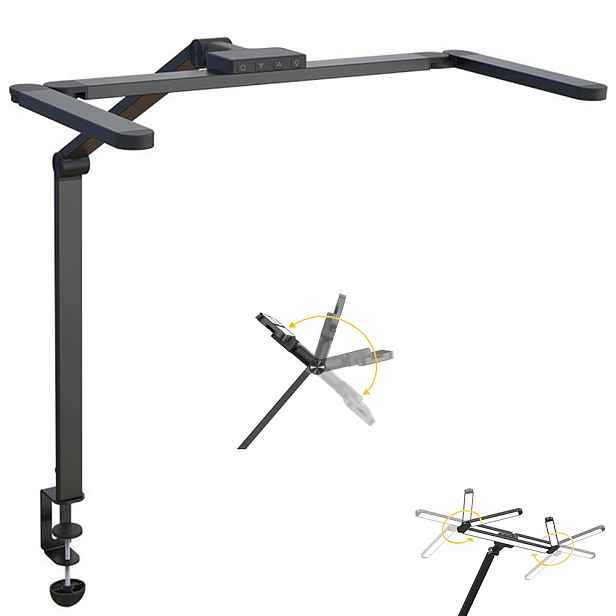 Led Kreslící lampa na stůl Bezstínová stolní lampa na pracovní desku +Dálkový Ovladač
