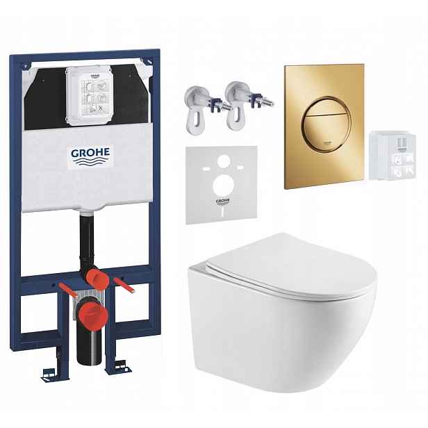 7v1 Wc Set, Stelaz Grohe Slim Wc Mísa Tornado Imprese Tlačítko