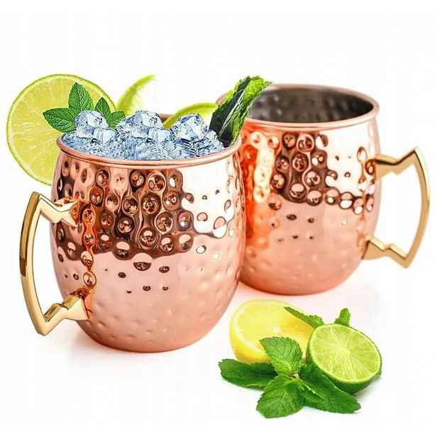 Moscow Mule Hrnek Moscow Mule Sada 2 Ks Měděný Hrnek Na Koktejl