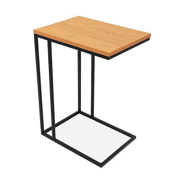 Odkládací stolek v dekoru dubu 50x35 cm Cesura – Unique Furniture