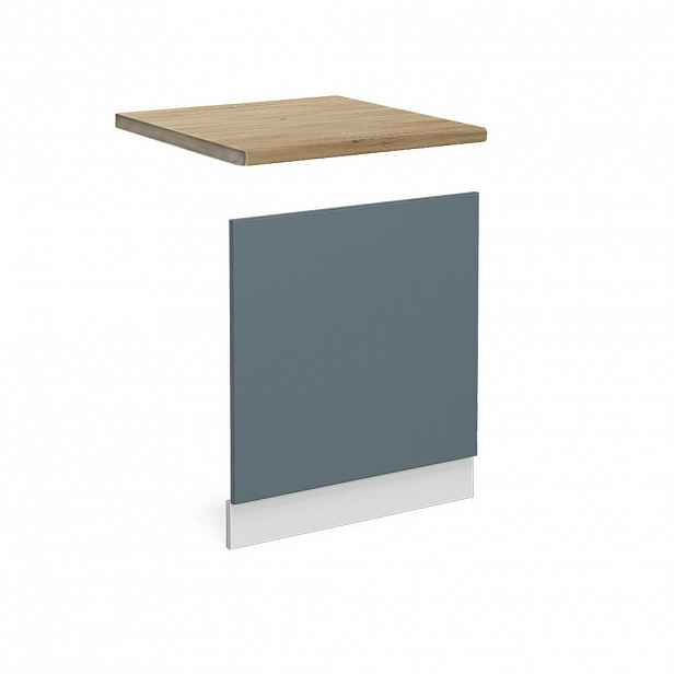 Vicco PŘEDNÍ PANEL R-Line Modrošedá 60 cm , PD Dub