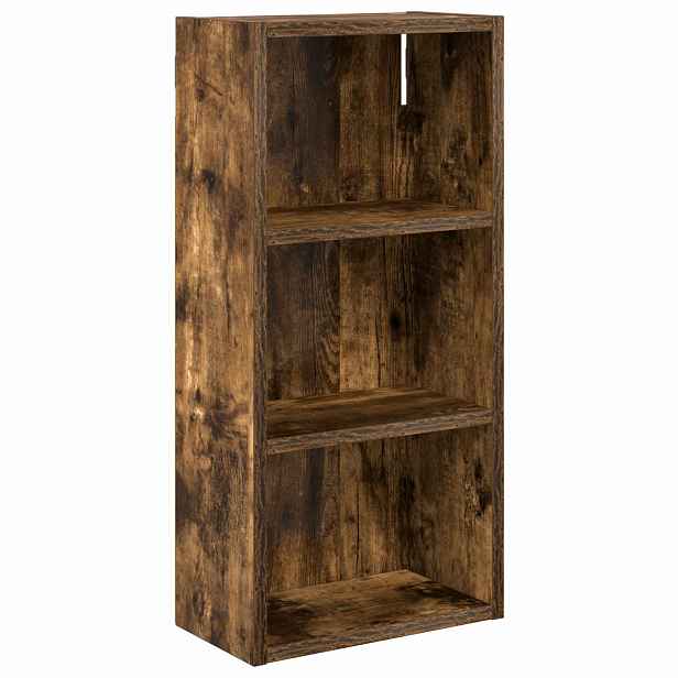 vidaXL Koupelnová nástěnná skříňka Uzený Dub 30 x 16 x 62,5 cm
