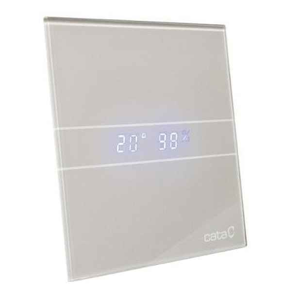 CATA Sklo pro ventilátor 00900600, stříbrná